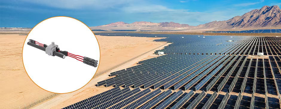 TE Connectivity helps accelerate solar farm implementation
