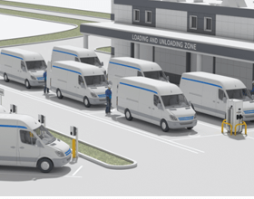 ABB and Amazon Web Services steer fleets to an all-electric future
