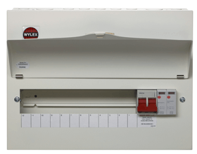 Wylex have extended their market leading ranges of consumer units