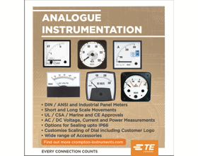 Analogue Instrumentation from TE’s Brand Crompton Instruments