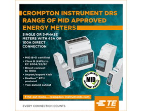 Crompton Instruments DRS Range of MID Approved Energy Meters