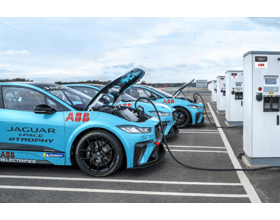 Jaguar I-Pace eTrophy Series – Fully charged with new ABB partnership
