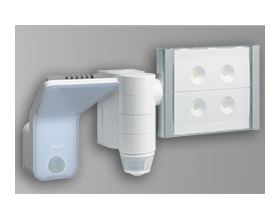 Light up the night with Hager’s LED Floodlight and Lamp