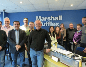 Sussex hospice funds boosted by staff at Marshall-Tufflex
