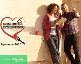 Schneider Electric Partners with National Home Improvement Month